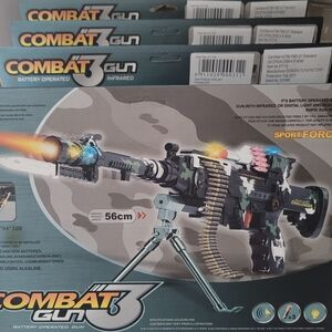 Infrared Toy Camouflage Unisex Outdoor Activity Combat 3 Rapid Fire Play Gun